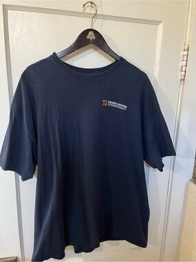 Men’s Grand Canyon Conservancy Shirt XL Navy National Park Outdoors Hiking